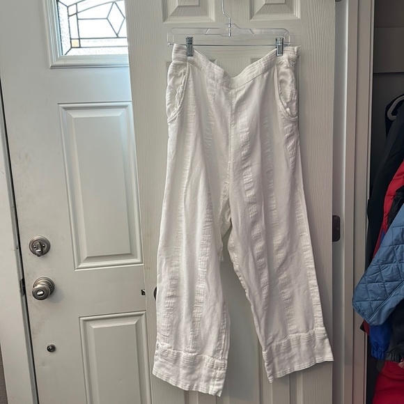 Free People White Pants - Picture 1 of 11